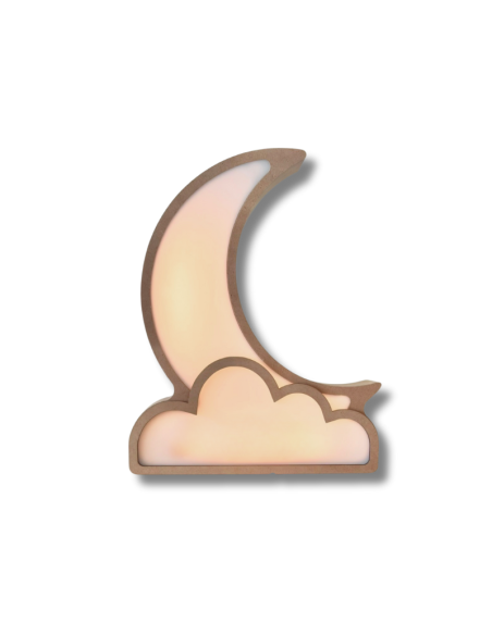 copy of copy of Lámpara Luna/nube