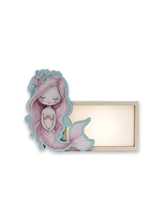 Lámpara Acuarela Sirena