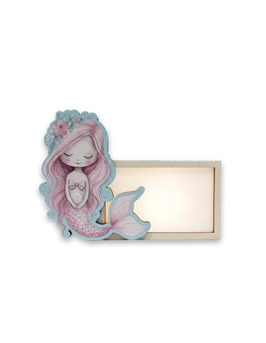 Lámpara Acuarela Sirena