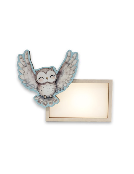 Lámpara Acuarela Buho