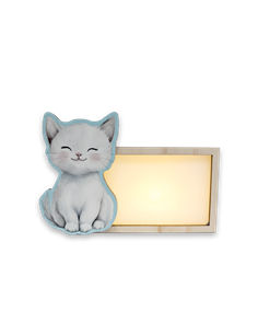 Lámpara Acuarela Gato