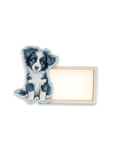 Lámpara Acuarela Perro