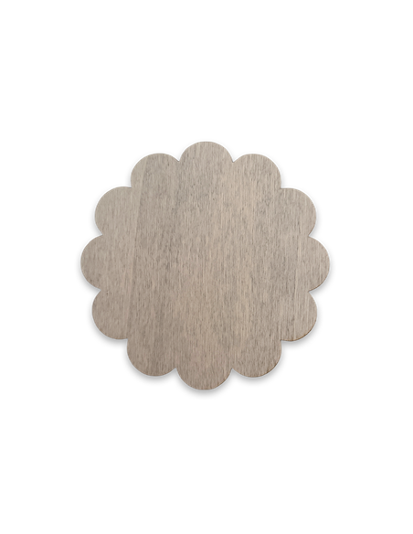 Placa Festoneada en Madera