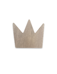 Placa Corona en Madera