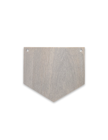 Placa Banderola en Madera