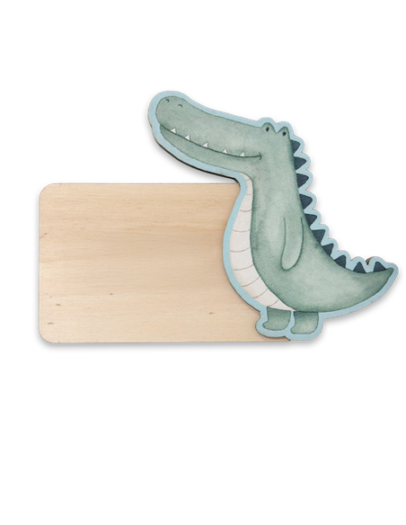 Placa Safari Cocodrilo