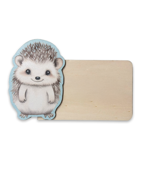 Placa Acuarela Erizo