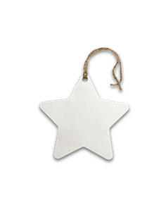 Deco Navidad Estrella en Blanco