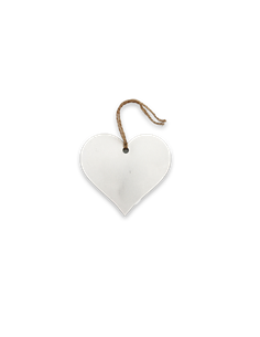 Deco Navidad Corazón en Blanco