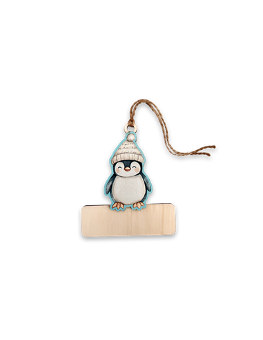 Deco Navidad Pingüino