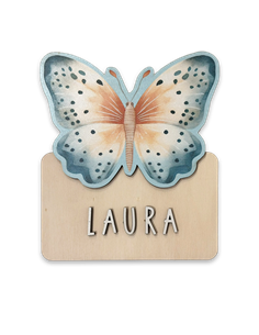 Placa Acuarela Mariposa